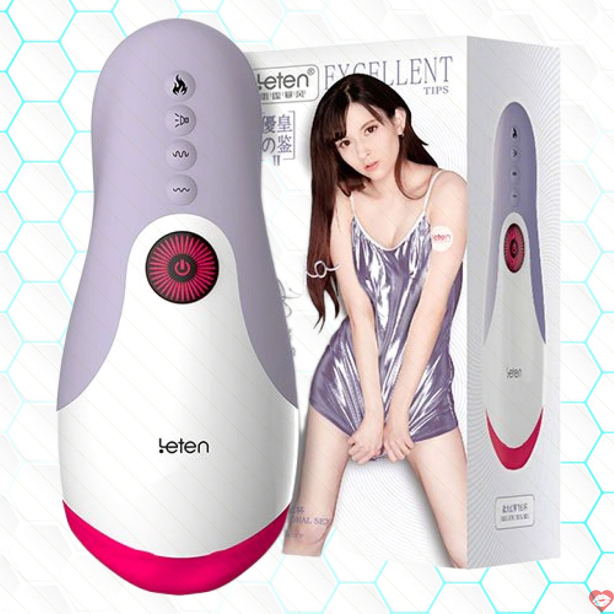 Máy bú mút tỏa nhiệt Leten đa năng kích thích tuyệt đỉnh 