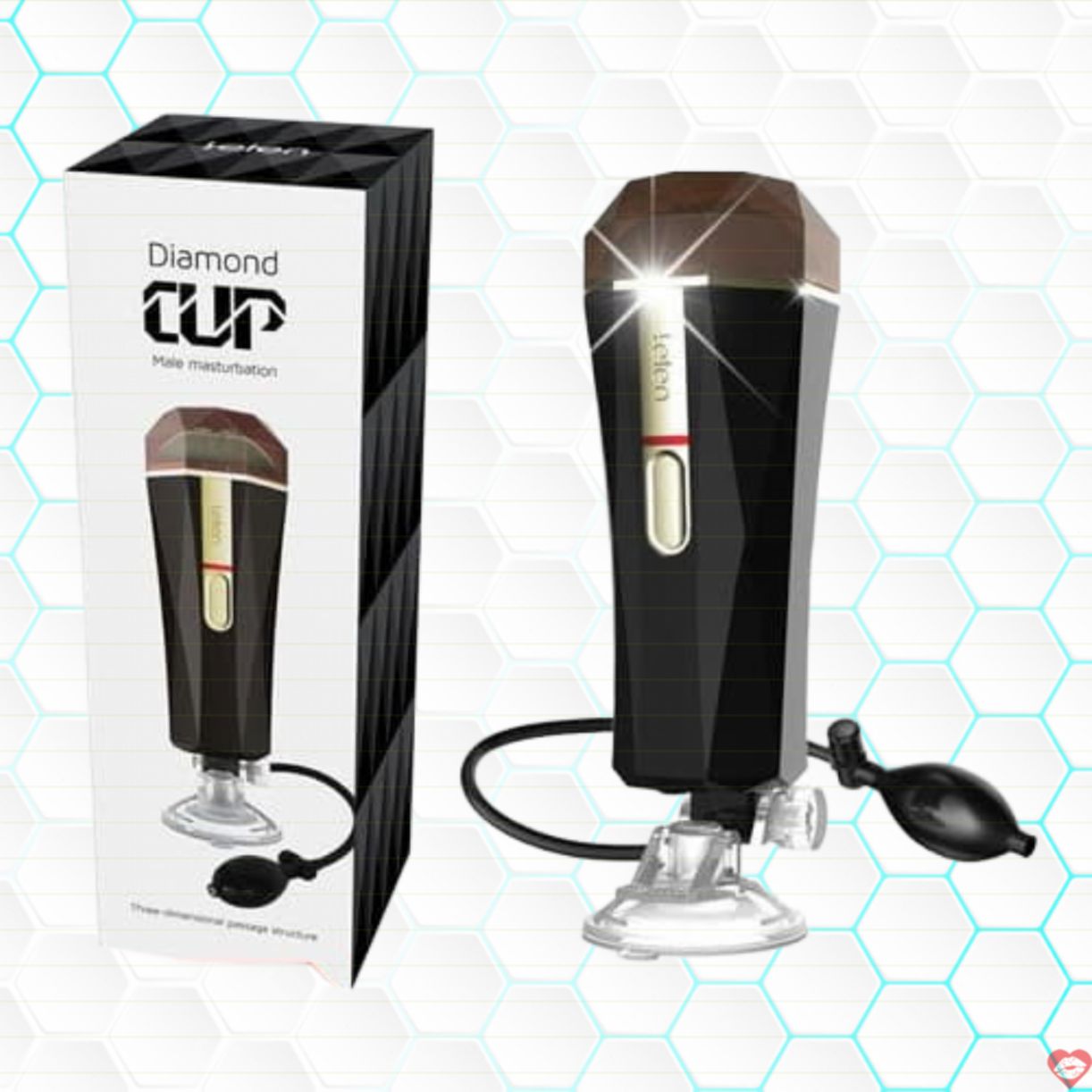 Leten Diamon Máy Bơm Hơi Âm Đạo Giả Siêu Thực SHP598 