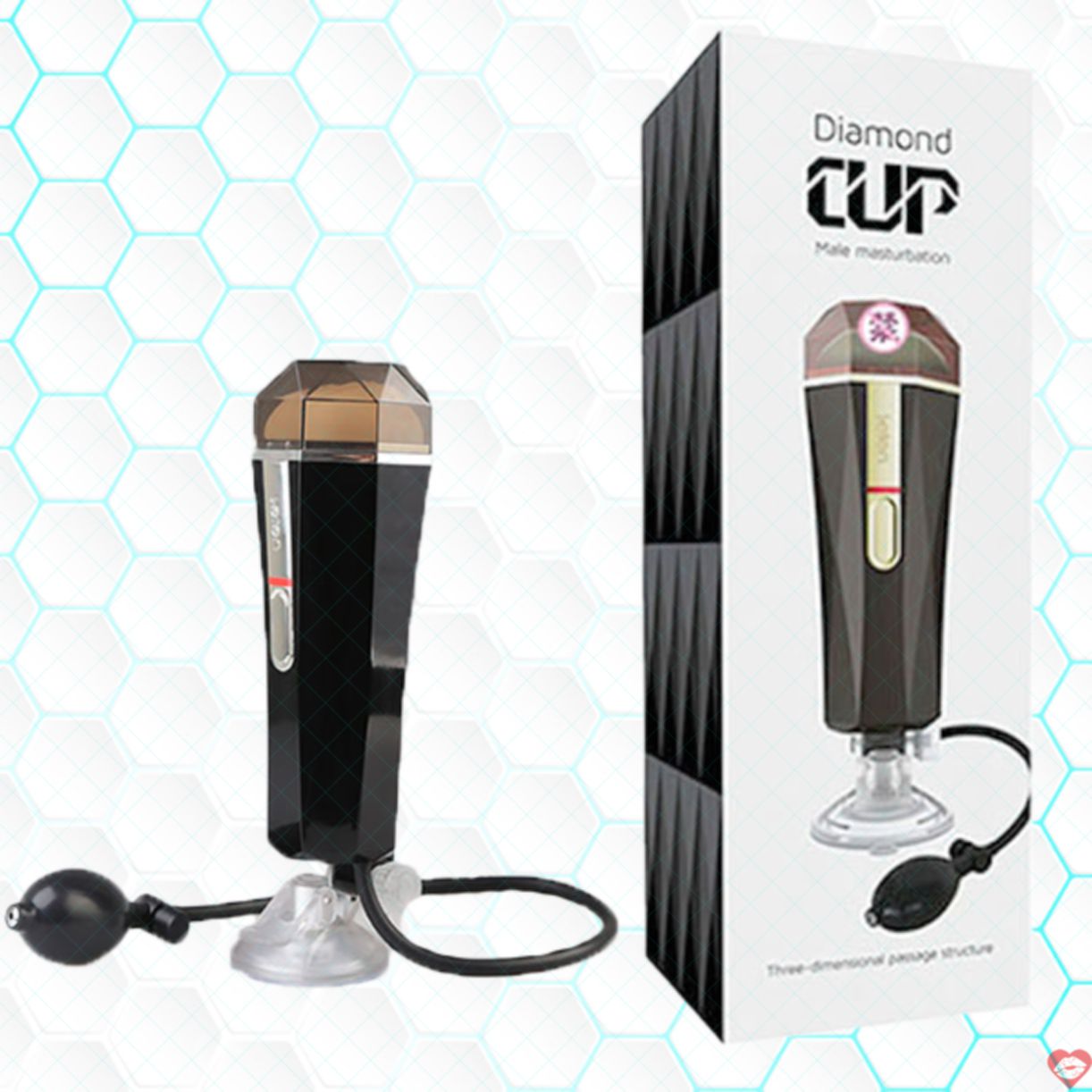 Cốc thủ dâm Leten Diamon gắn tường co bóp siêu thật 