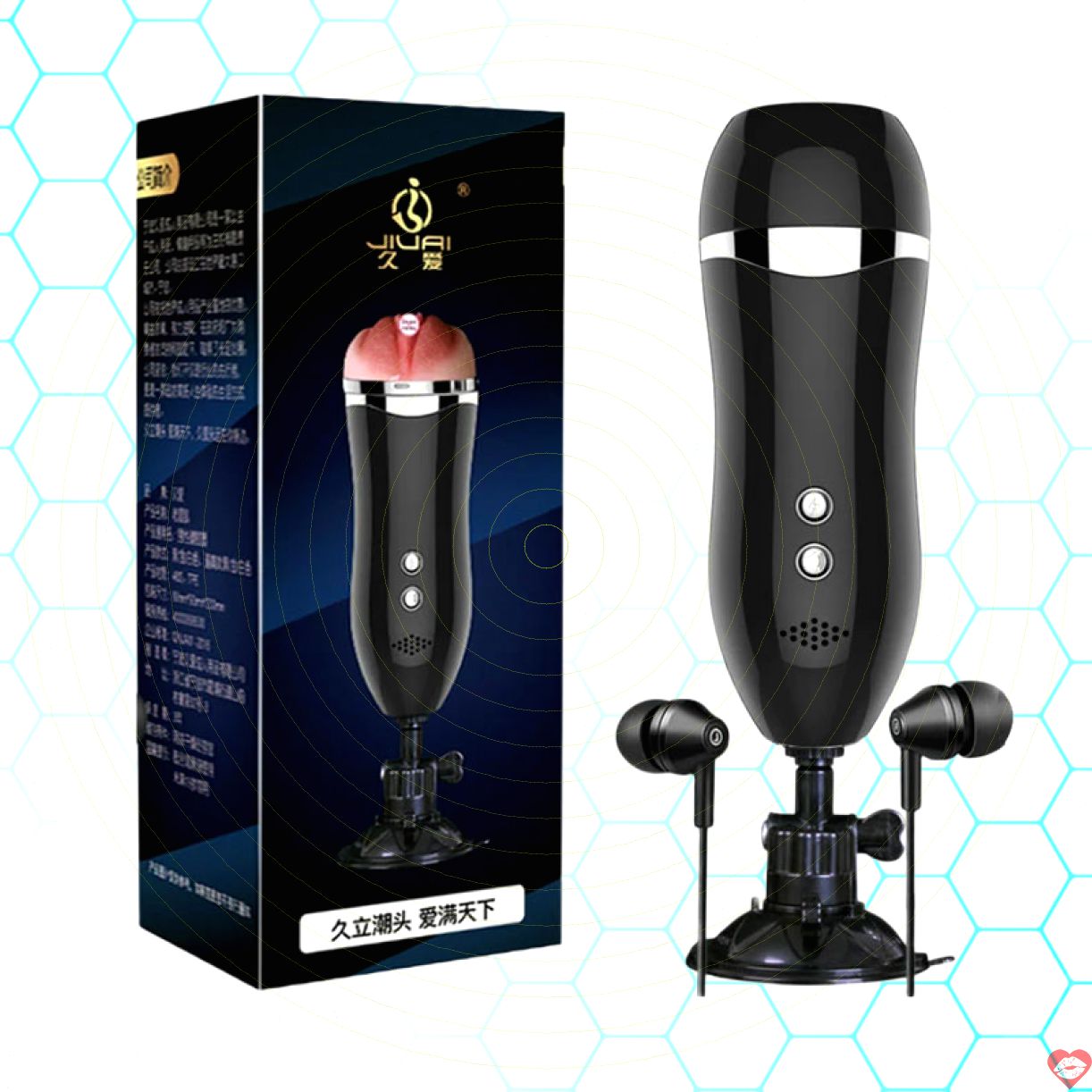 Âm đạo giả gắn tường JIUAI 41 rung rên cực phê, hàng chính hãng 
