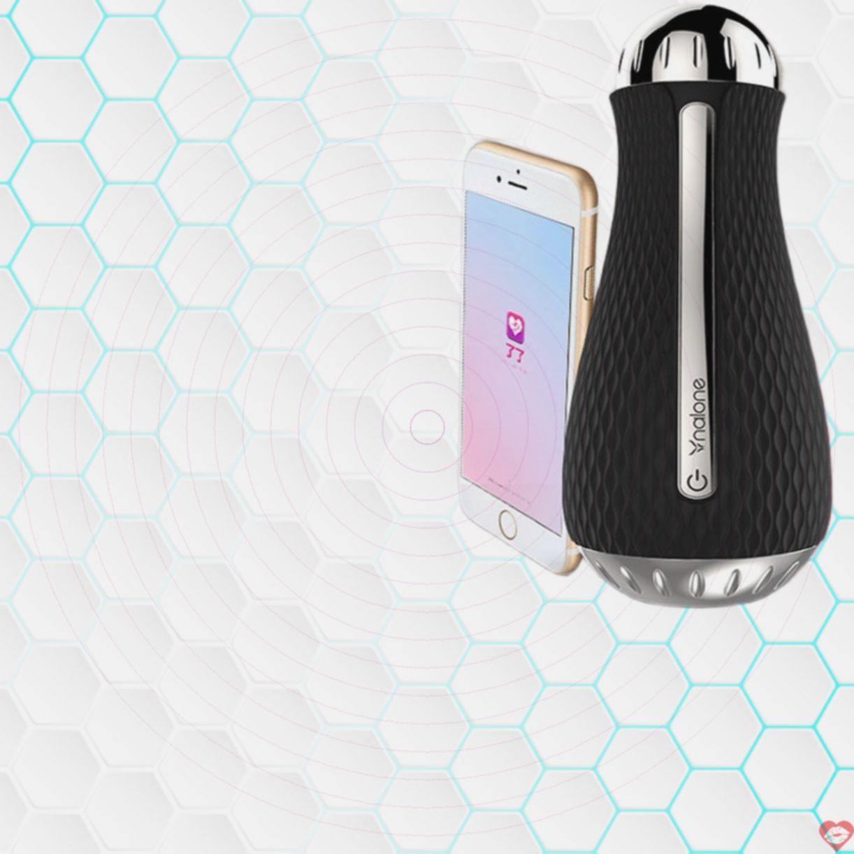 Cốc thủ dâm 3D Nalone cao cấp rung Bluetooth, cảm giác chân thực 