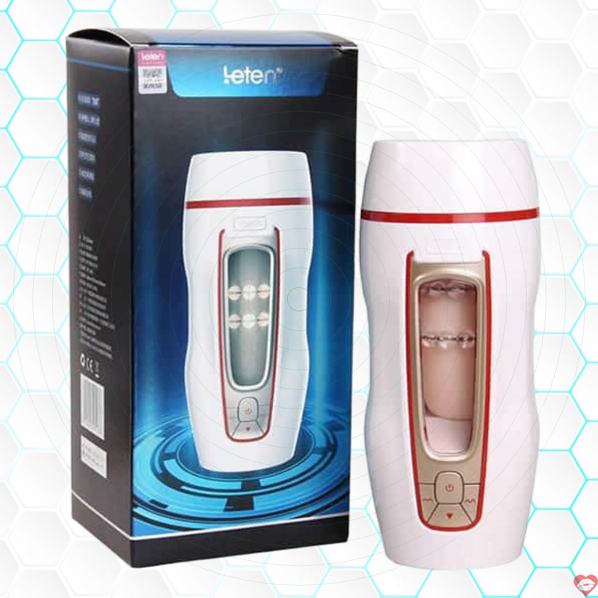 Leten Vagina Cup 4D tự động 7 chế độ đỉnh cao, siêu thực 