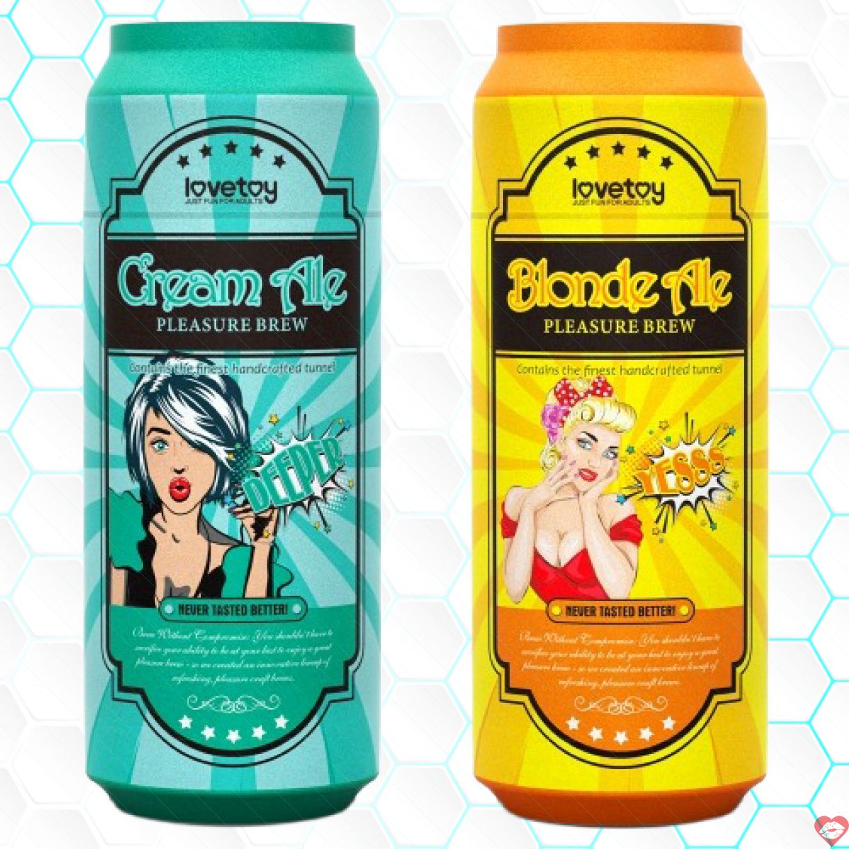 Âm đạo giả Lovetoy Pleasure Brew nhỏ gọn siêu thực cảm 