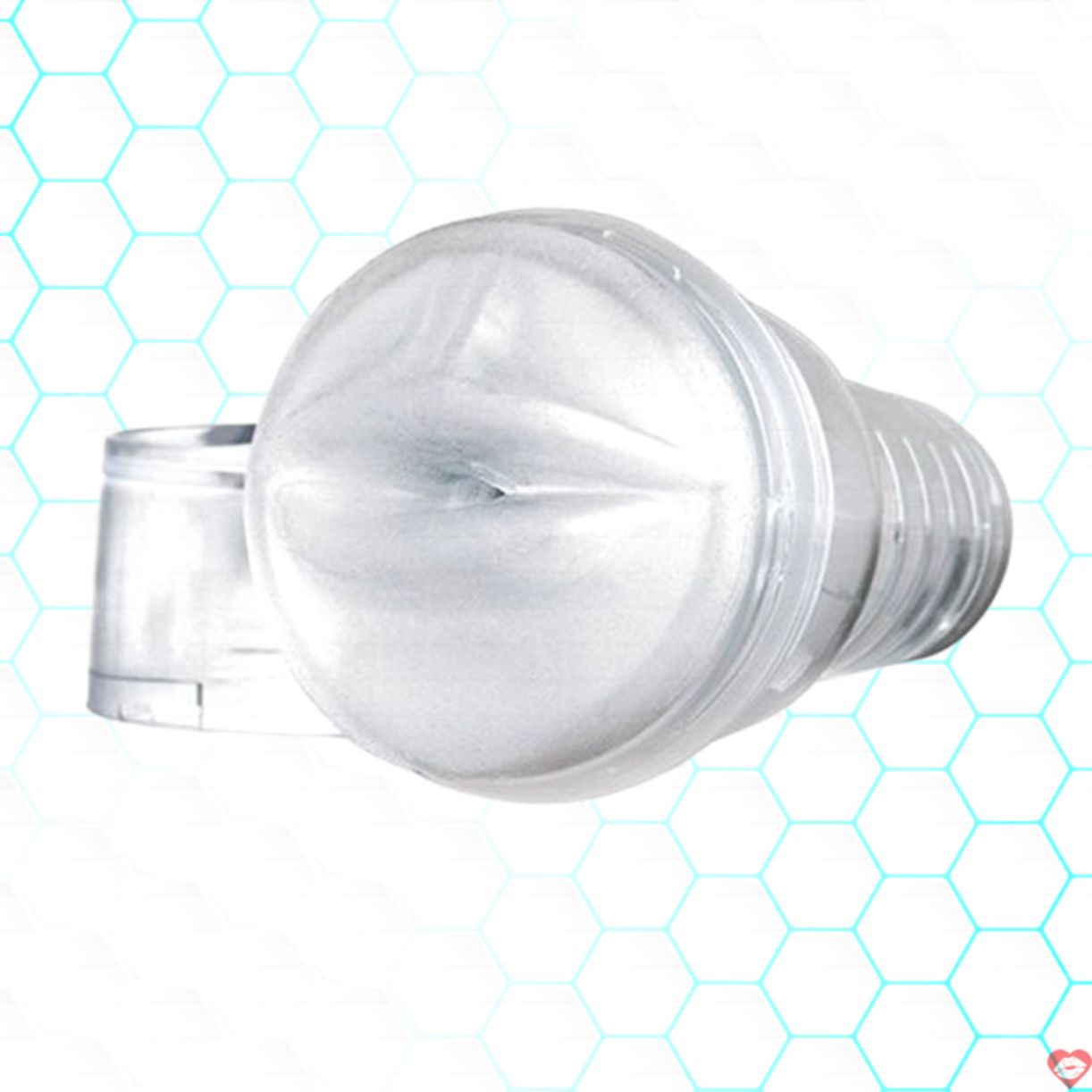 Đèn pin silicon Ice Fleshlight trong suốt tiện lợi khuyến mãi 
