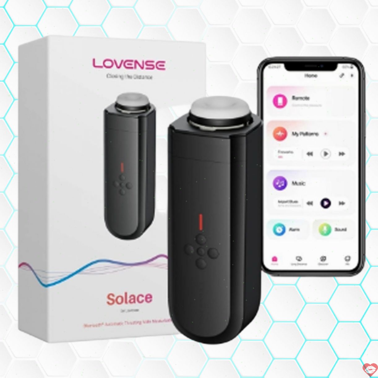 Lovense Solace máy thủ dâm điều khiển app cao cấp mới nhất 