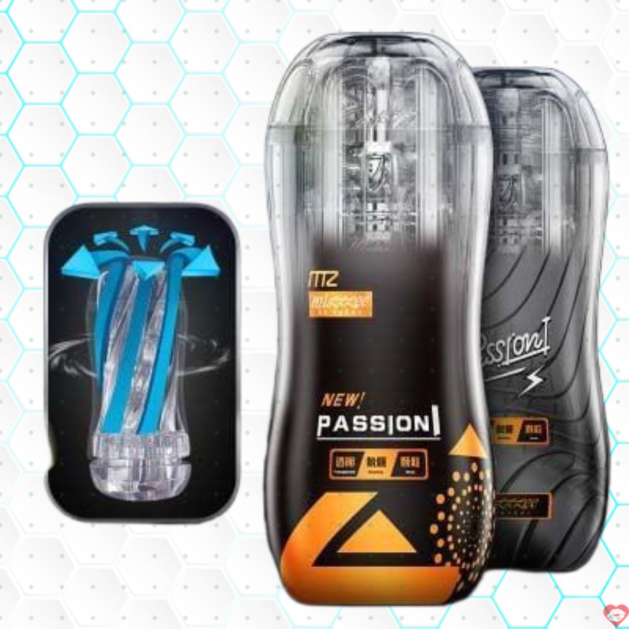 Cốc thủ dâm Mizzzee Passion trong suốt trải nghiệm mới lạ 