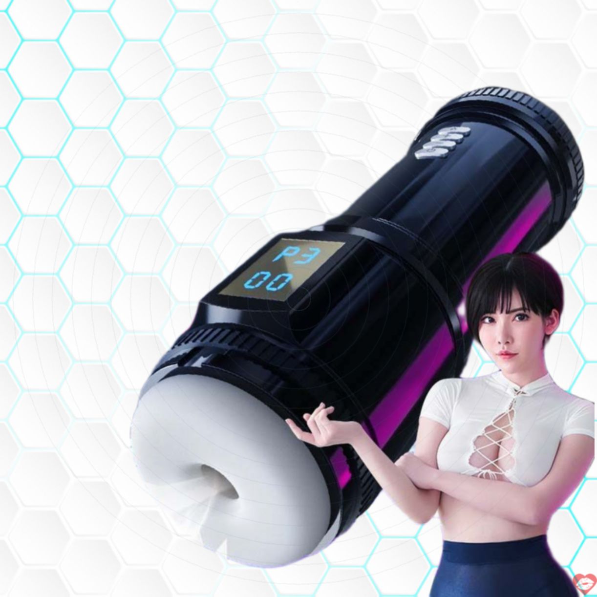 Cốc thủ dâm tự động Mystery Ji Galaxy-X thụt giật phát nhiệt mới 