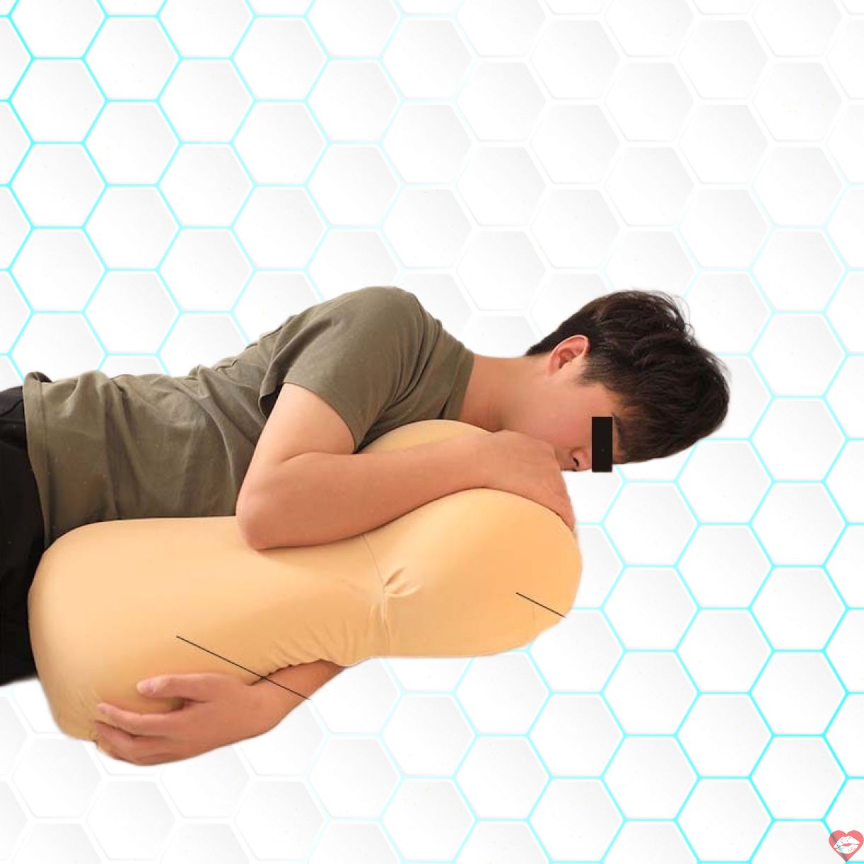 Gối ôm ZZ41 nam mềm mại êm ái hỗ trợ thủ dâm hiệu quả 