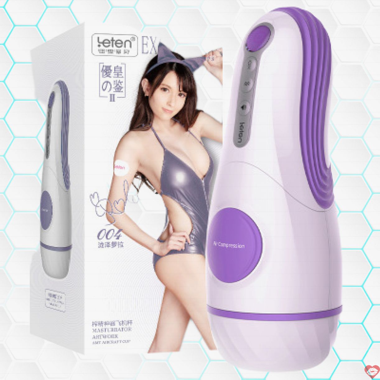 Âm Đạo Giả Leten Tự Động Mút Rung Co Bóp Phát Âm Hot 