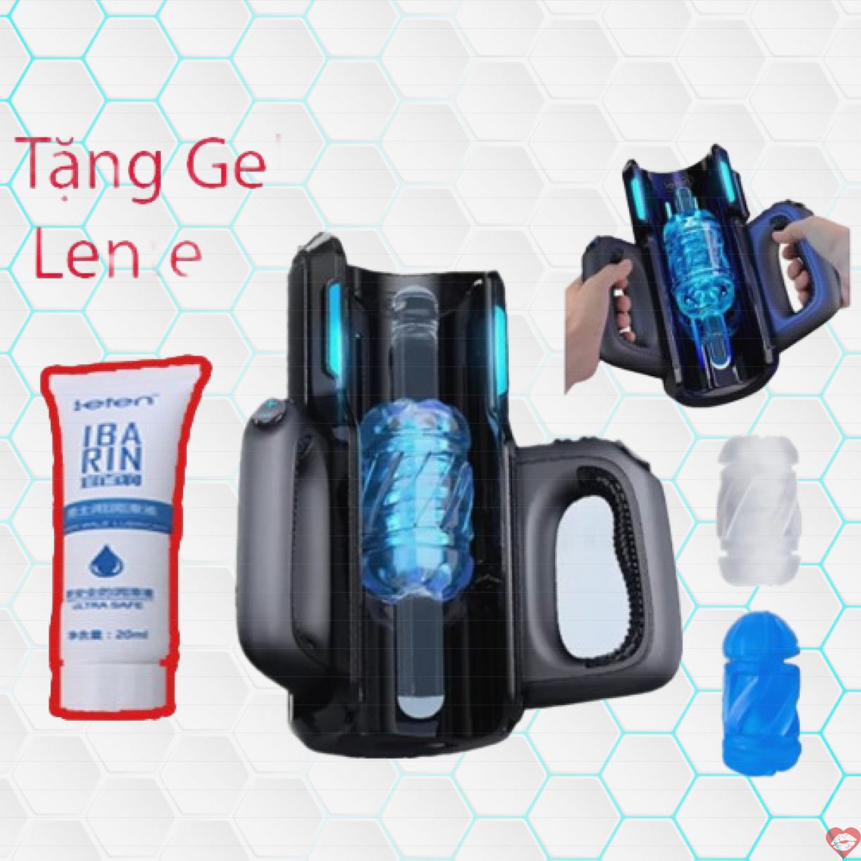 Máy thủ dâm Leten King Pro cao cấp mạnh mẽ âm thanh sống động 