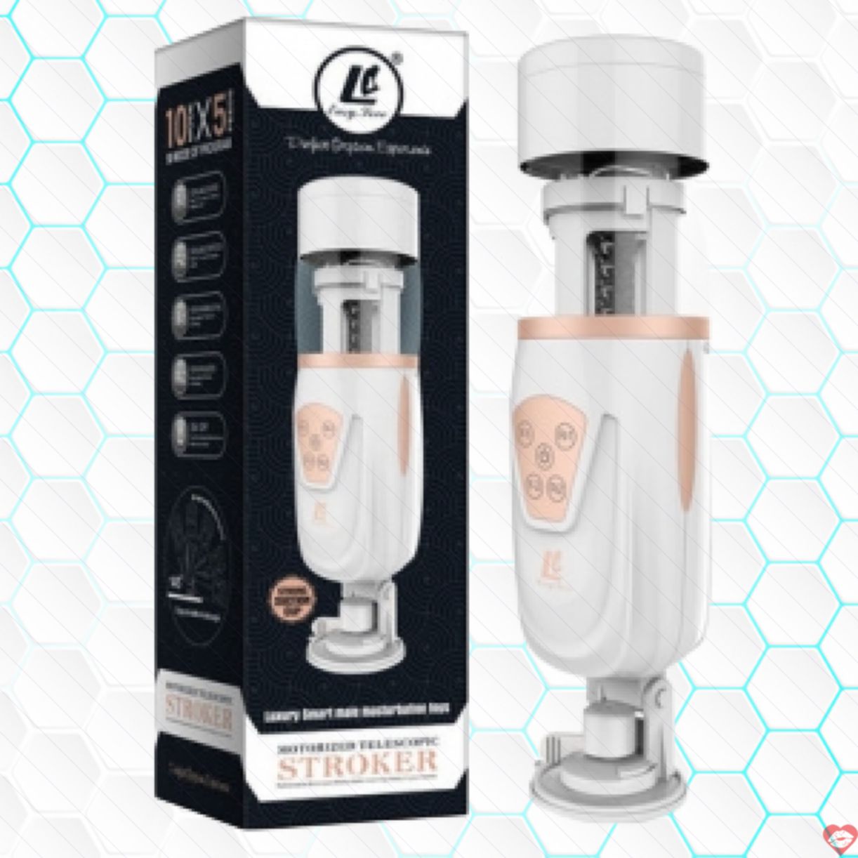 Máy thủ dâm tự động nam TeleScopic AD36C cao cấp đa chức năng siêu mềm 