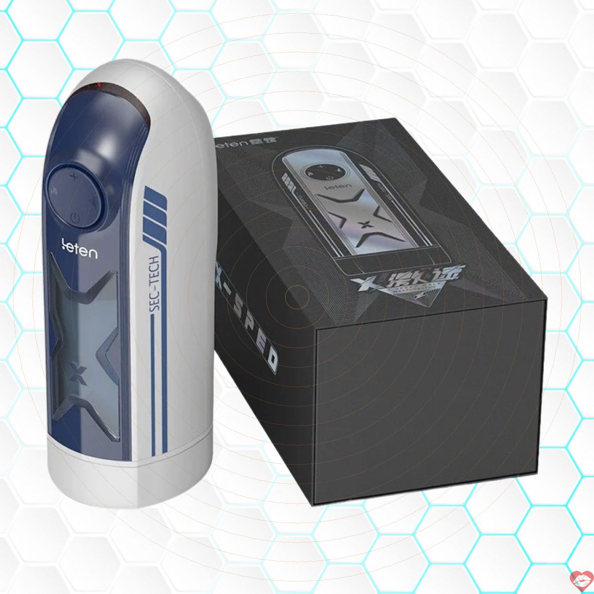 Máy Thủ Dâm Leten X Speed 10 Tốc Độ Rên Rỉ Sưởi Ấm 