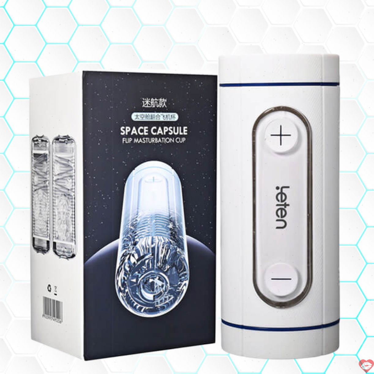 Cốc Thủ Dâm Leten Space Capsule Flip Đỉnh Cao Đa Tính Năng 
