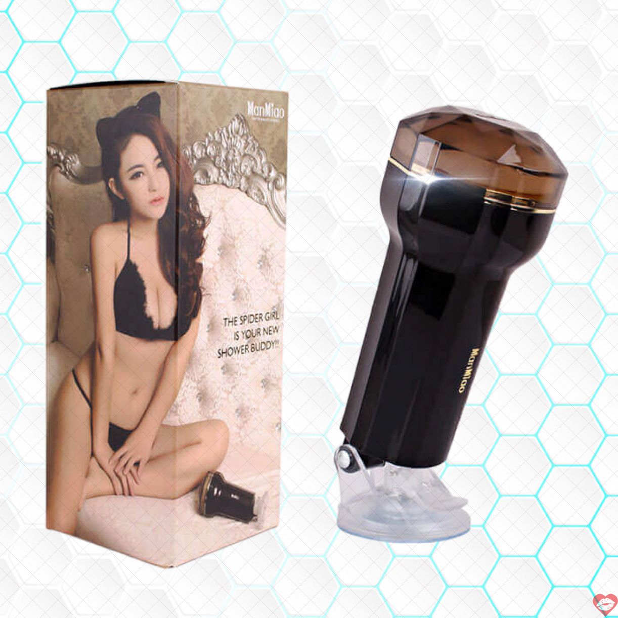 Đèn Pin Rung Gắn Tường Manmiao Âm Đạo Giả Cao Cấp Hàng Hot 
