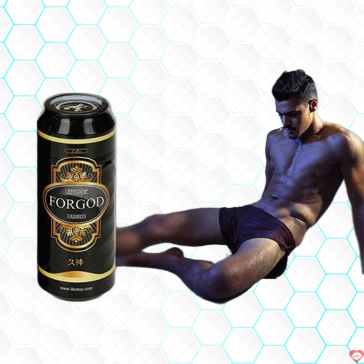 Cốc thủ dâm ForGod rung cao cấp thiết kế lon bia tinh tế 