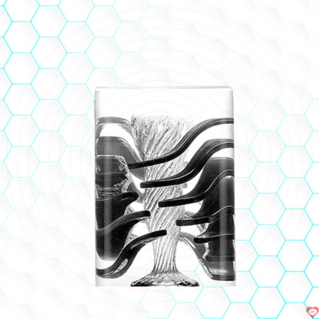 Âm đạo giả Tenga Crysta Leaf trong suốt chân thực cảm giác mạnh 