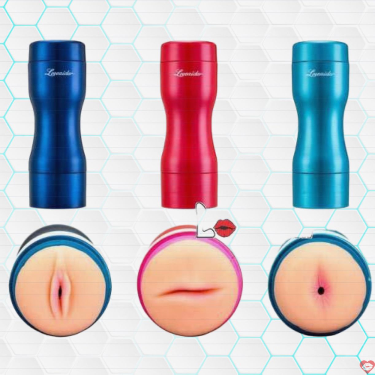 Cốc thủ dâm LoveAider cao cấp 12 chế độ rung sướng mê ly 