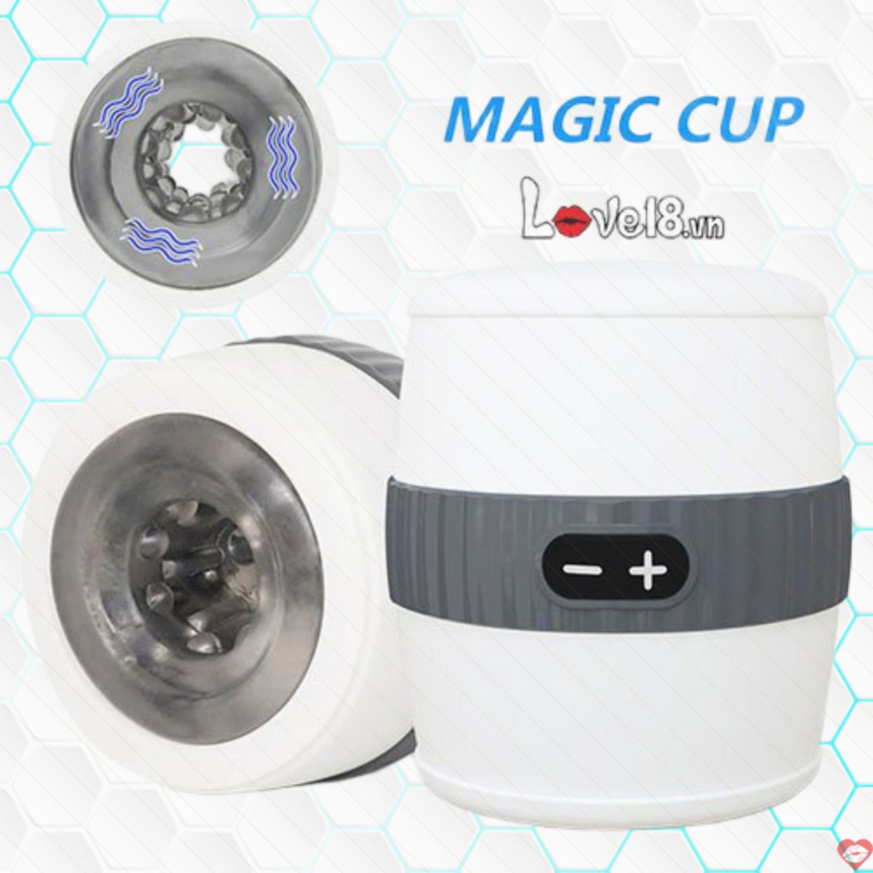 Cốc thủ dâm rung Aishia Magic Cup thiết kế độc đáo, kích thích 