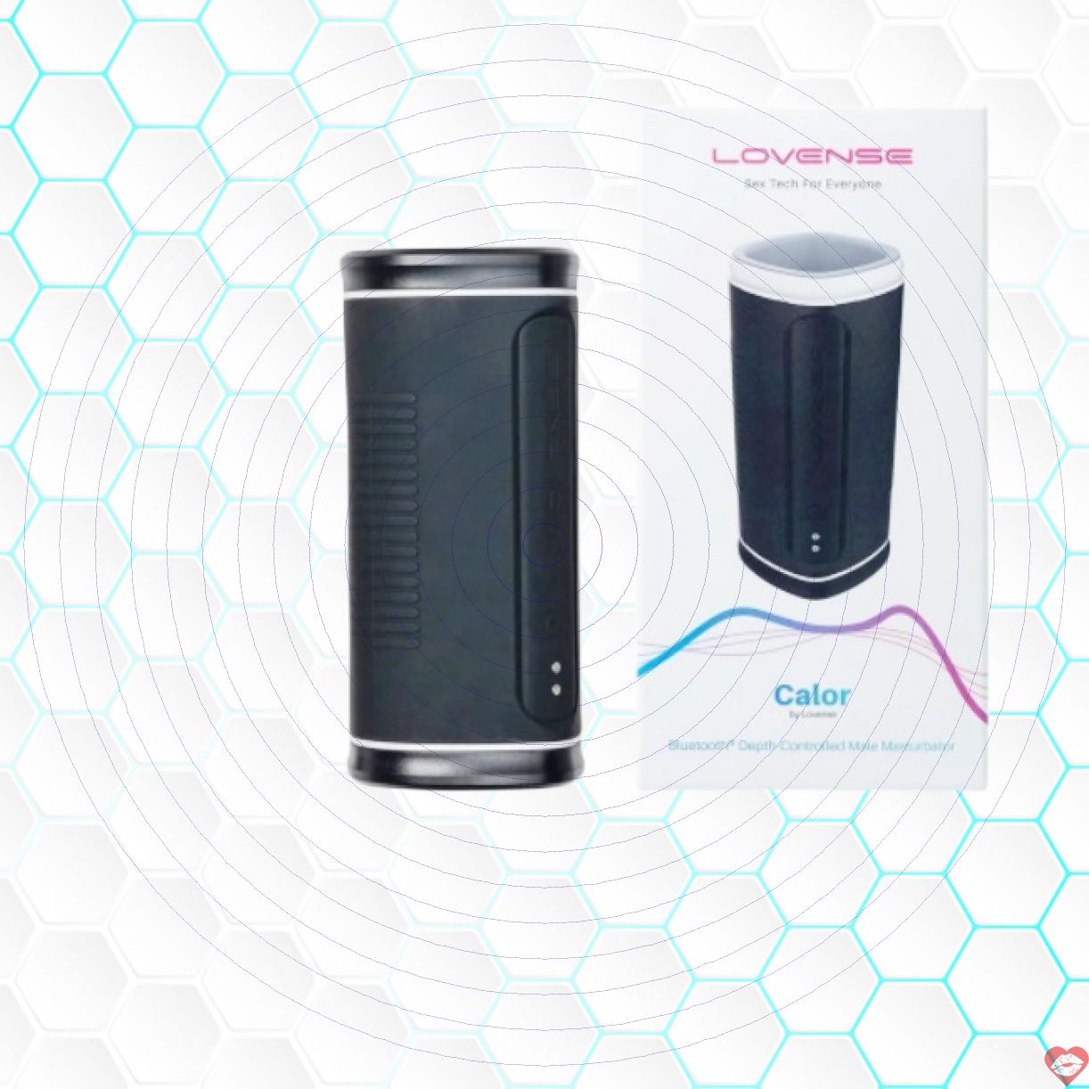 Âm đạo giả rung sưởi ấm Lovense Calor cảm ứng co bóp tuyệt đỉnh 