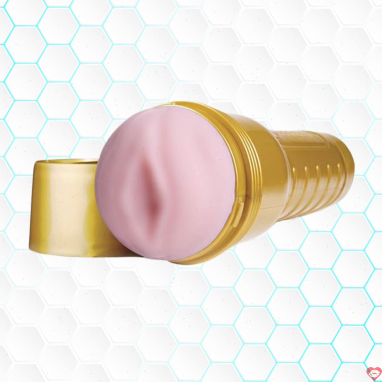 Máy thủ dâm Fleshlight Gold Mỹ cao cấp đèn pin tiện lợi 