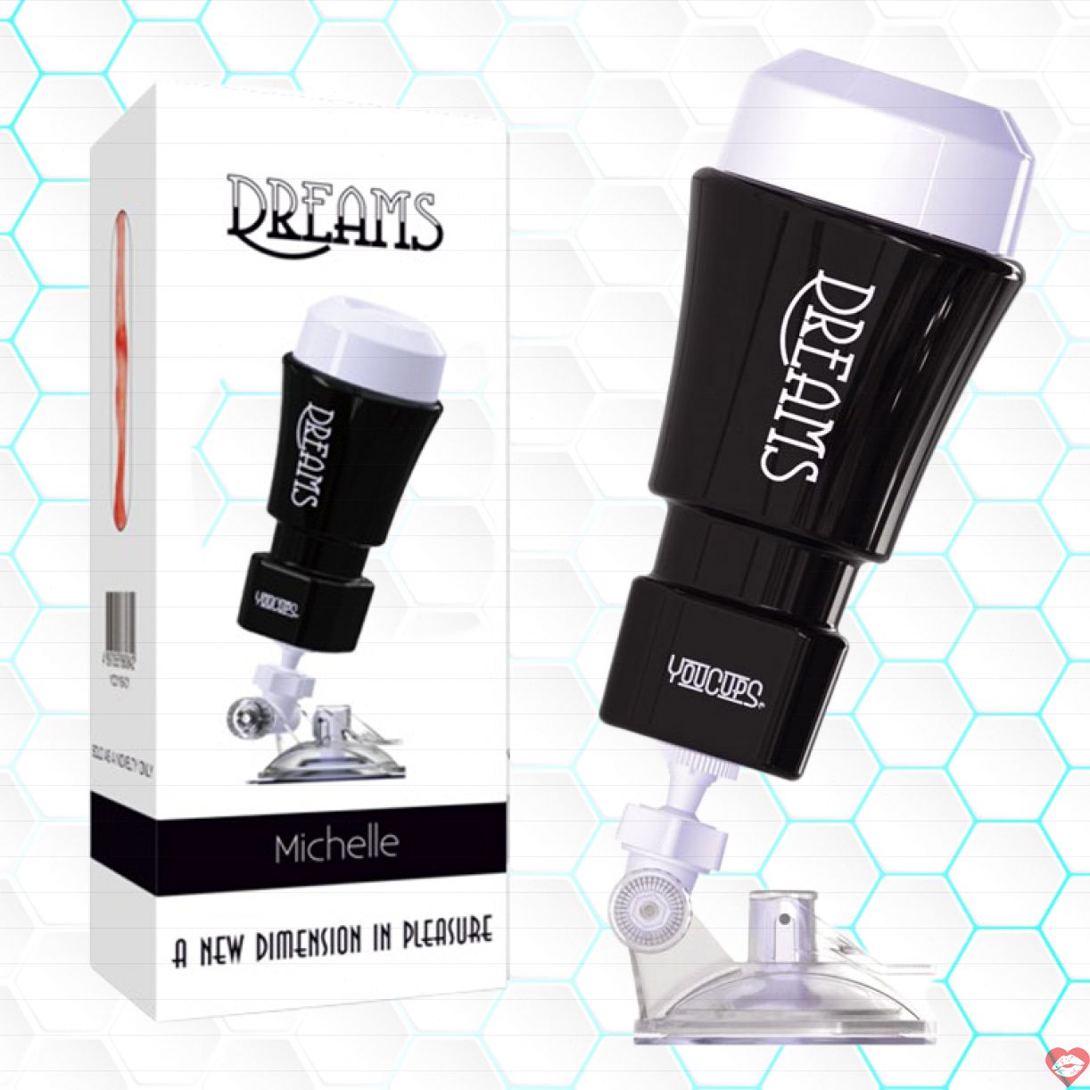 Cốc thủ dâm gắn tường Youcups Dreams Girl chất lượng cao, siêu thực 