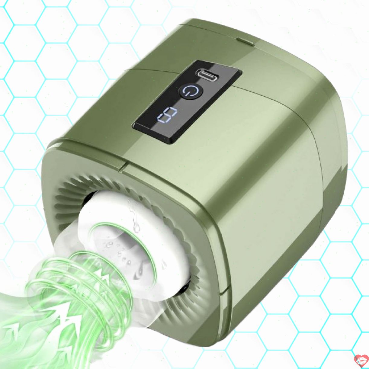 Cốc thủ dâm Ailebo nhỏ gọn thụt giật xoay siêu thực kích thích 