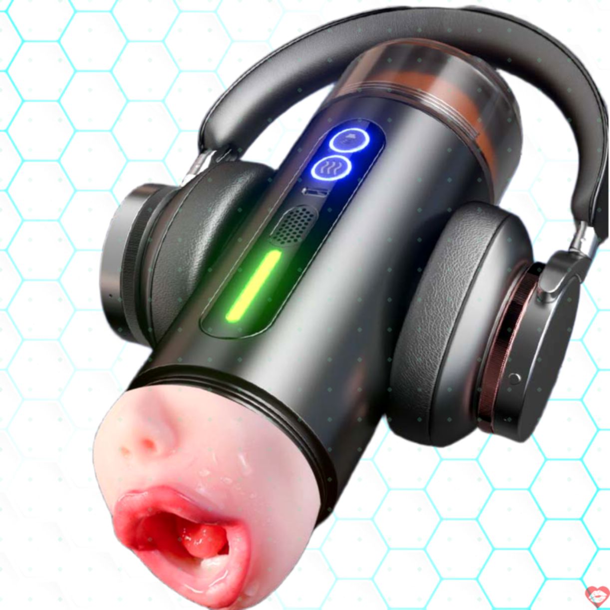 Cốc thủ dâm 2 đầu Jiuai Kelsey rung mạnh mềm mại kích thích 