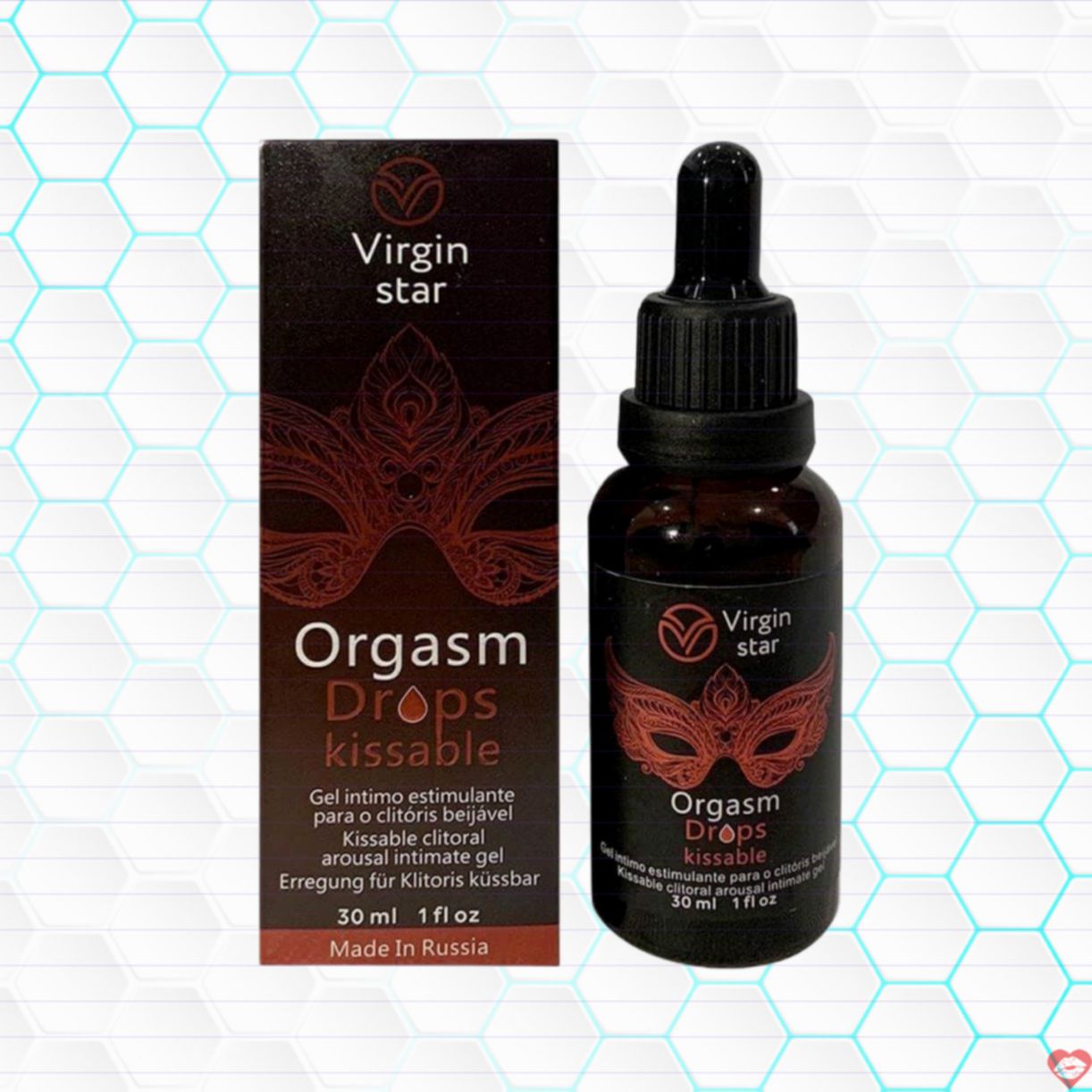 Gel bôi trơn Virgin Star Orgasm Drops 30ml tăng cảm xúc 