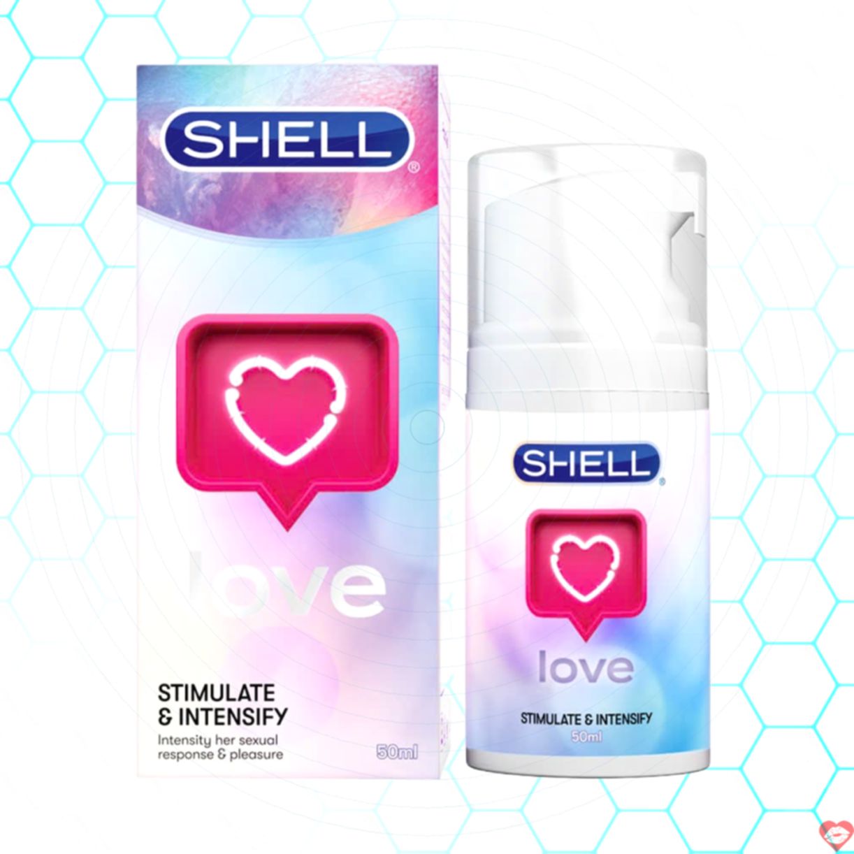 Gel bôi trơn Shell Love Pink 50ml se khít tăng khoái cảm nữ 
