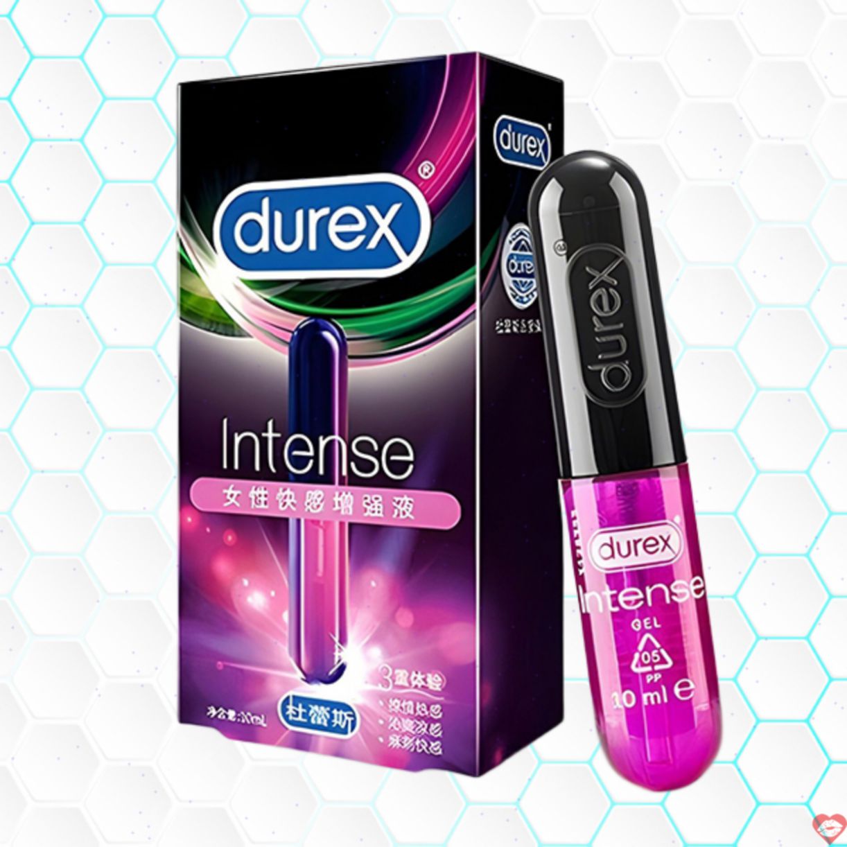 Gel Durex Intense Organic 10ml tăng khoái cảm nữ, an toàn, thăng hoa 