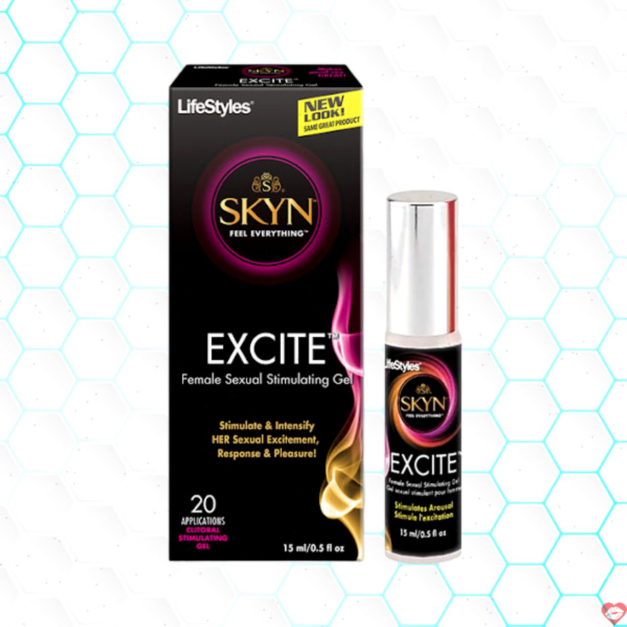 Gel bôi trơn LifeStyles Excite 15ml tăng cảm xúc, cực khoái 