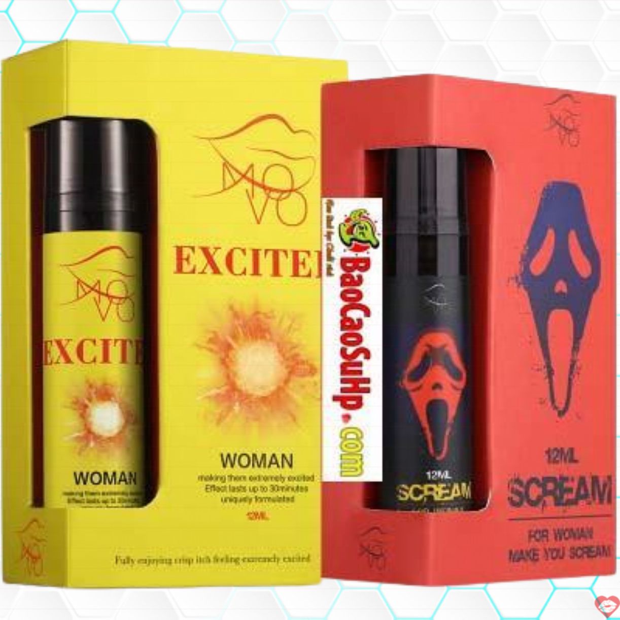 Gel bôi trơn Movo Scream 12ml Tăng cảm giác kích thích cực đỉnh 