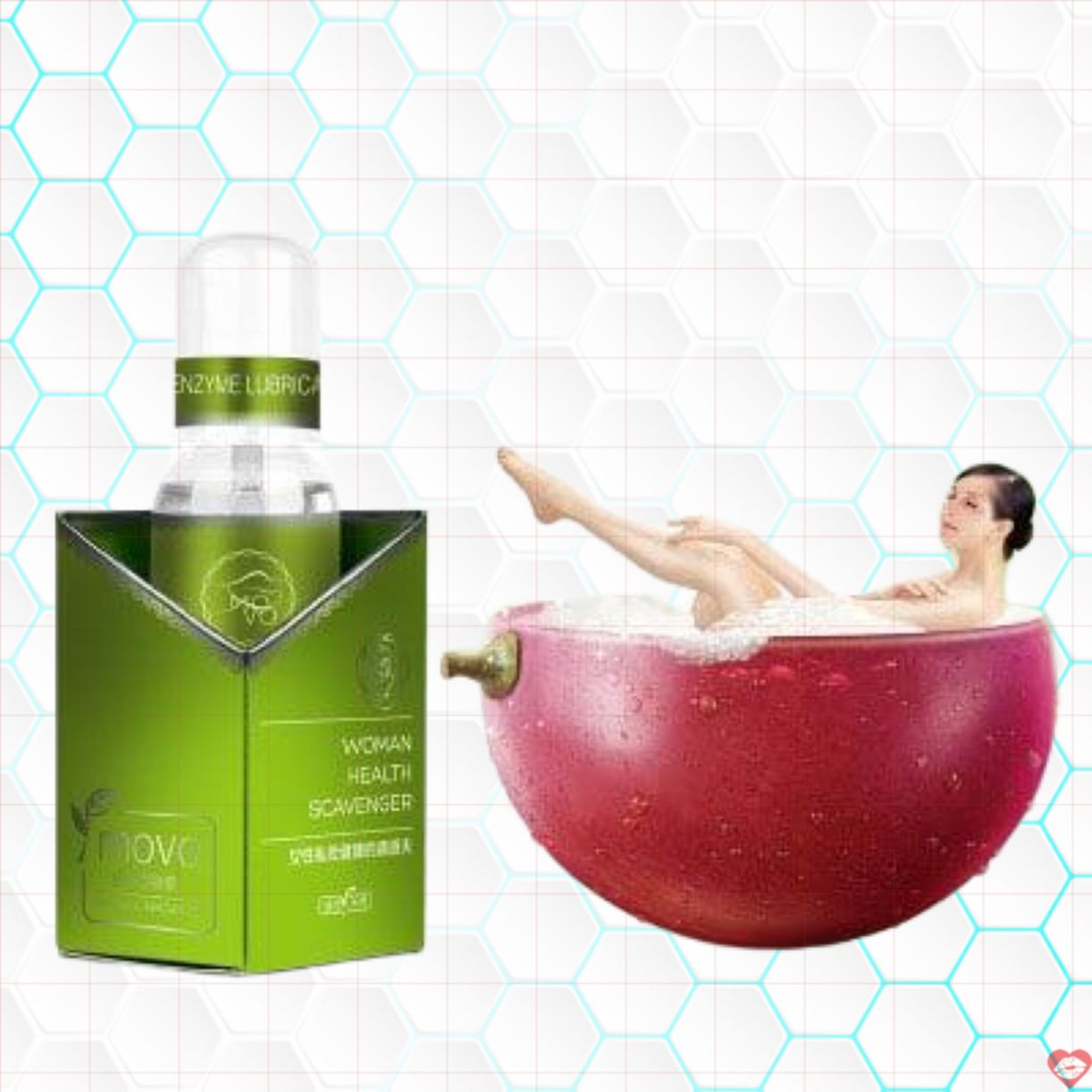 Gel bôi trơn Movo hương táo tươi mát sảng khoái dễ chịu 