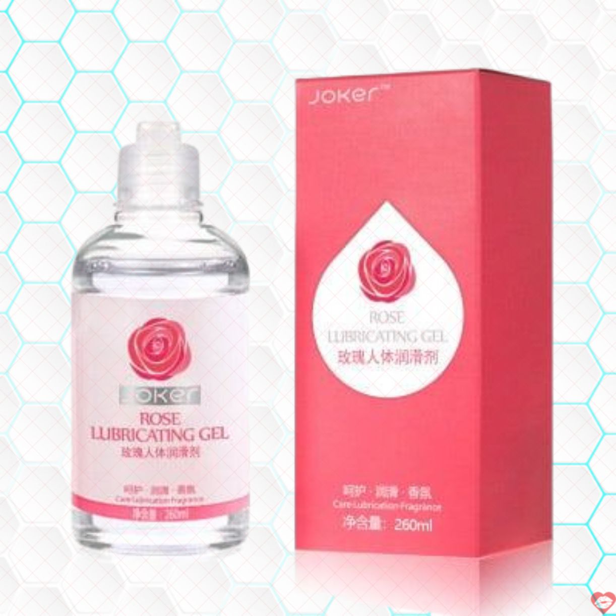 Gel bôi trơn The Joker 260ml tự nhiên mượt mà, hoa hồng lô hội 