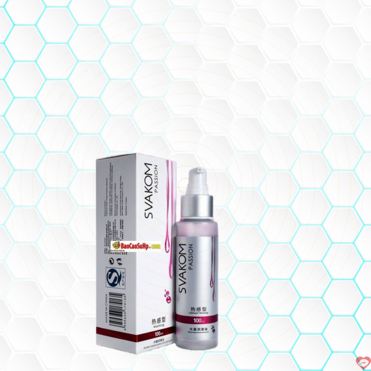 Gel Bôi Trơn Warm Svakom 60ml Ấm Nóng Dịu Êm Kích Thích Mạnh 