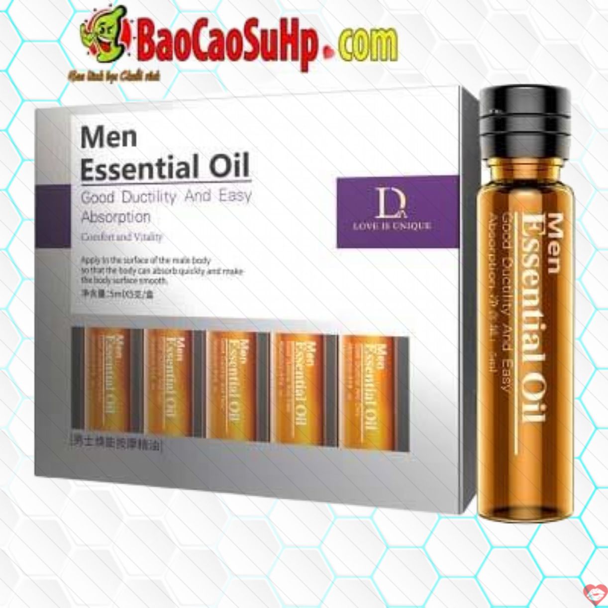 Gel massage body Men 25ml dưỡng ẩm thư giãn tăng cường nam giới 