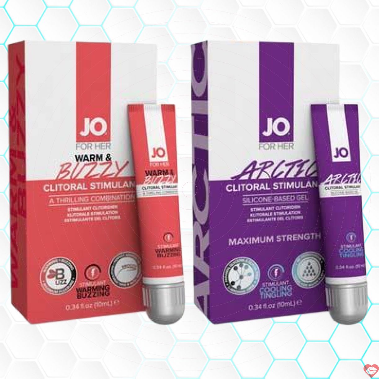 Gel bôi trơn JO® WARM & BUZZY dịu nhẹ kích thích cực khoái 