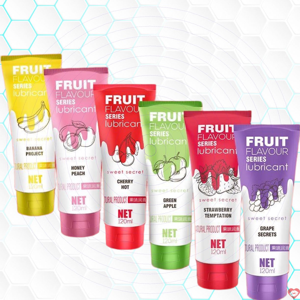 Gel bôi trơn OLO Fruit Flavour 120ml đa vị ngon an toàn uy tín 