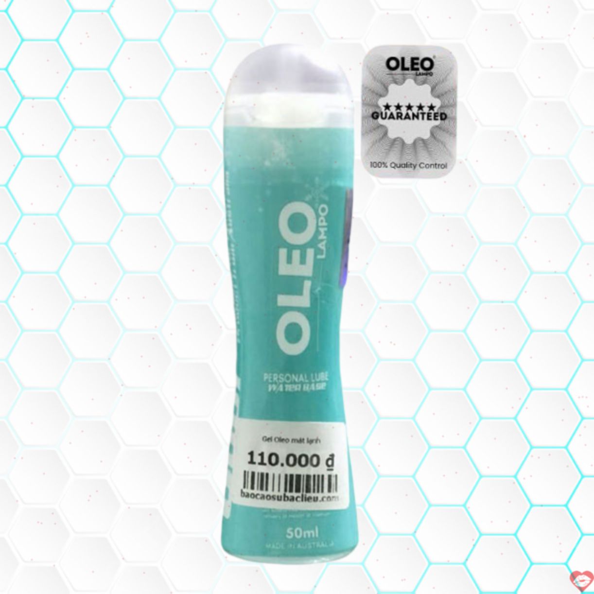 Gel bôi trơn mát lạnh Oleo Lampo Cool 50ml tăng khoái cảm 
