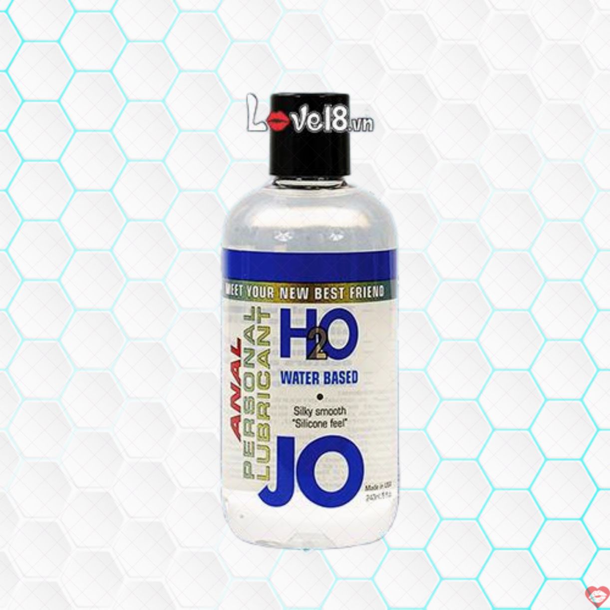 Gel bôi trơn hậu môn Jo H2O an toàn dịu nhẹ tăng khoái cảm 