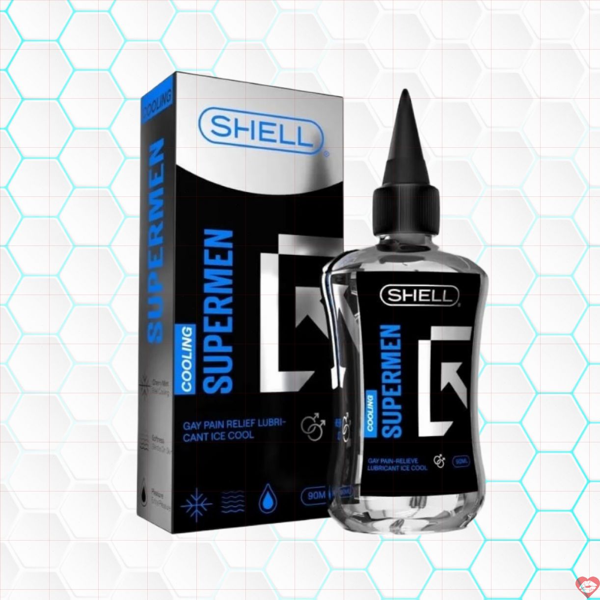 Gel bôi trơn mát lạnh Shell Supermen tăng khoái cảm ngay 