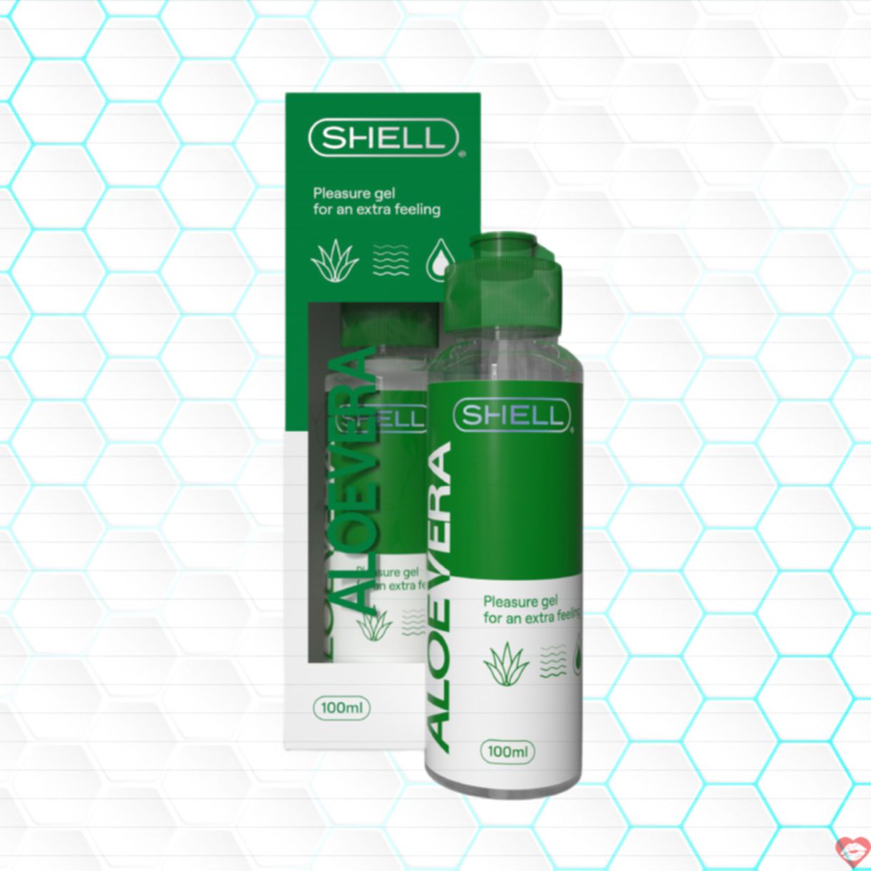 Gel bôi trơn lô hội Shell Aloe Vera dịu nhẹ nâng niu làn da 