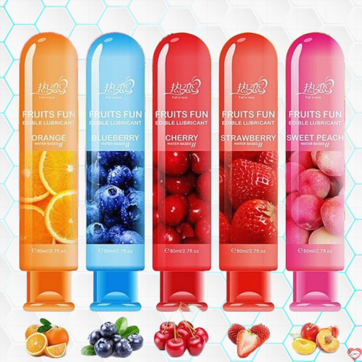 Gel bôi trơn hương trái cây Fruits Fun mềm mượt tăng khoái cảm 