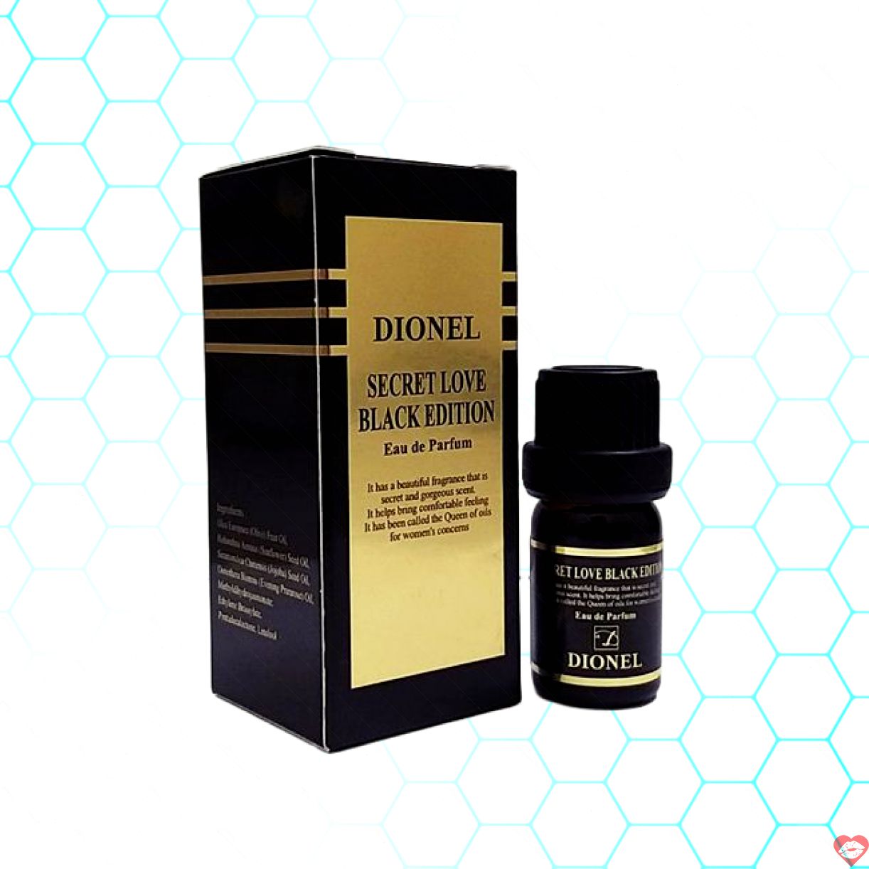 Nước hoa vùng kín Dionel Secret Love Black Edition 5ml hương quyến rũ tăng tự tin 