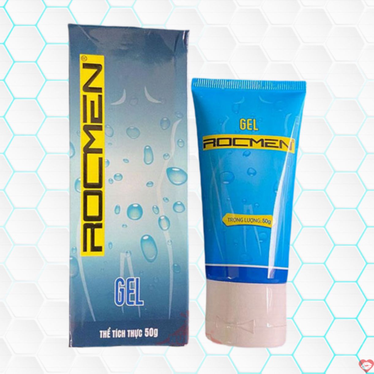 Gel bôi trơn Rocmen 50ml mượt mà an toàn tăng khoái cảm 
