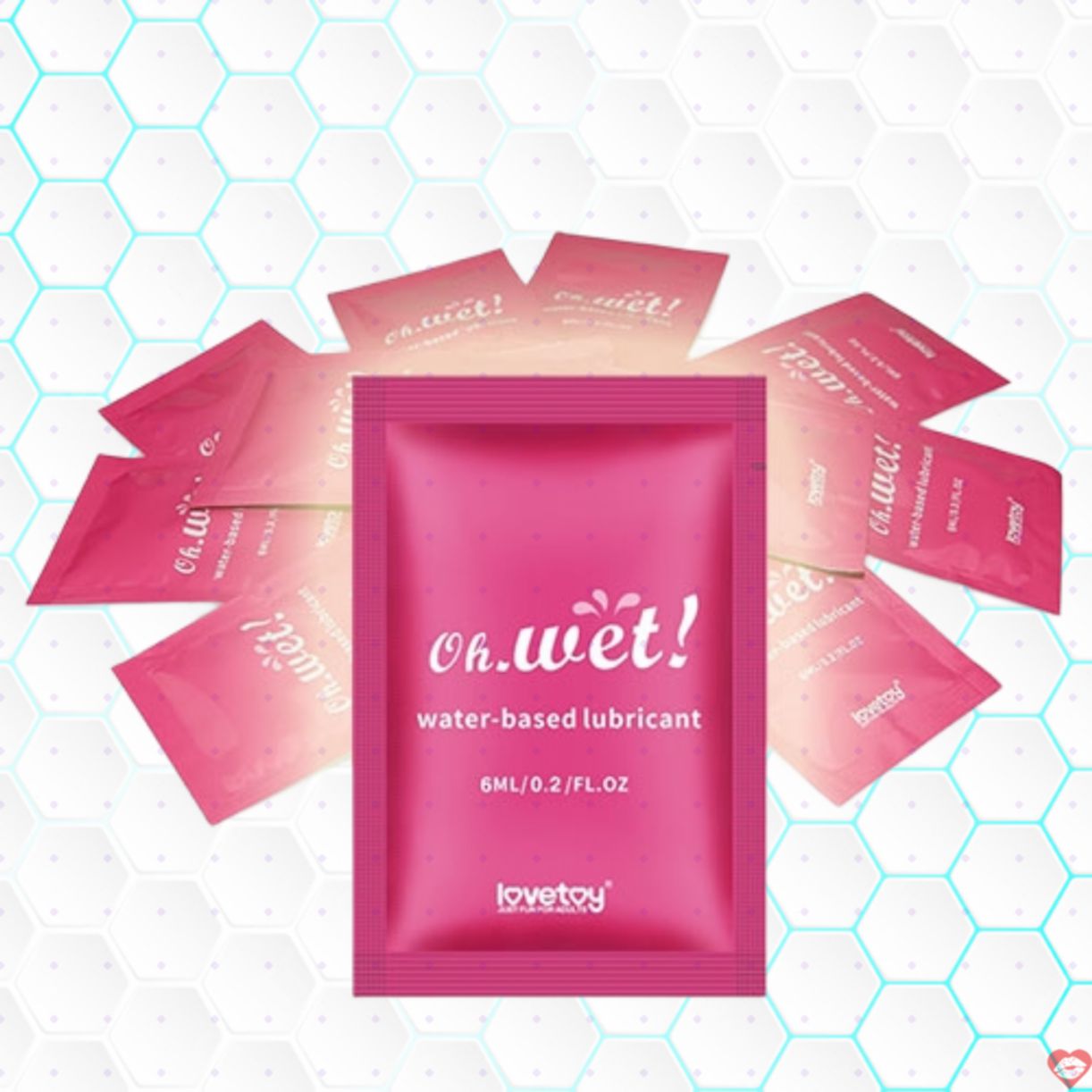 Gel bôi trơn Lovetoy gói nhỏ cao cấp, mềm mượt, an toàn 