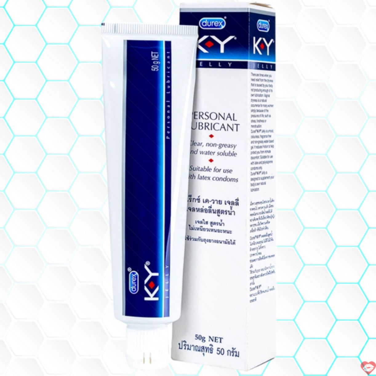 Gel bôi trơn Durex K-Y Jelly 50g không mùi mềm mịn an toàn 