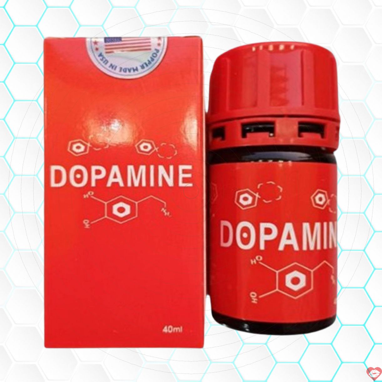 Popper Dopamine đỏ 40ml chính hãng giá tốt hút mạnh 