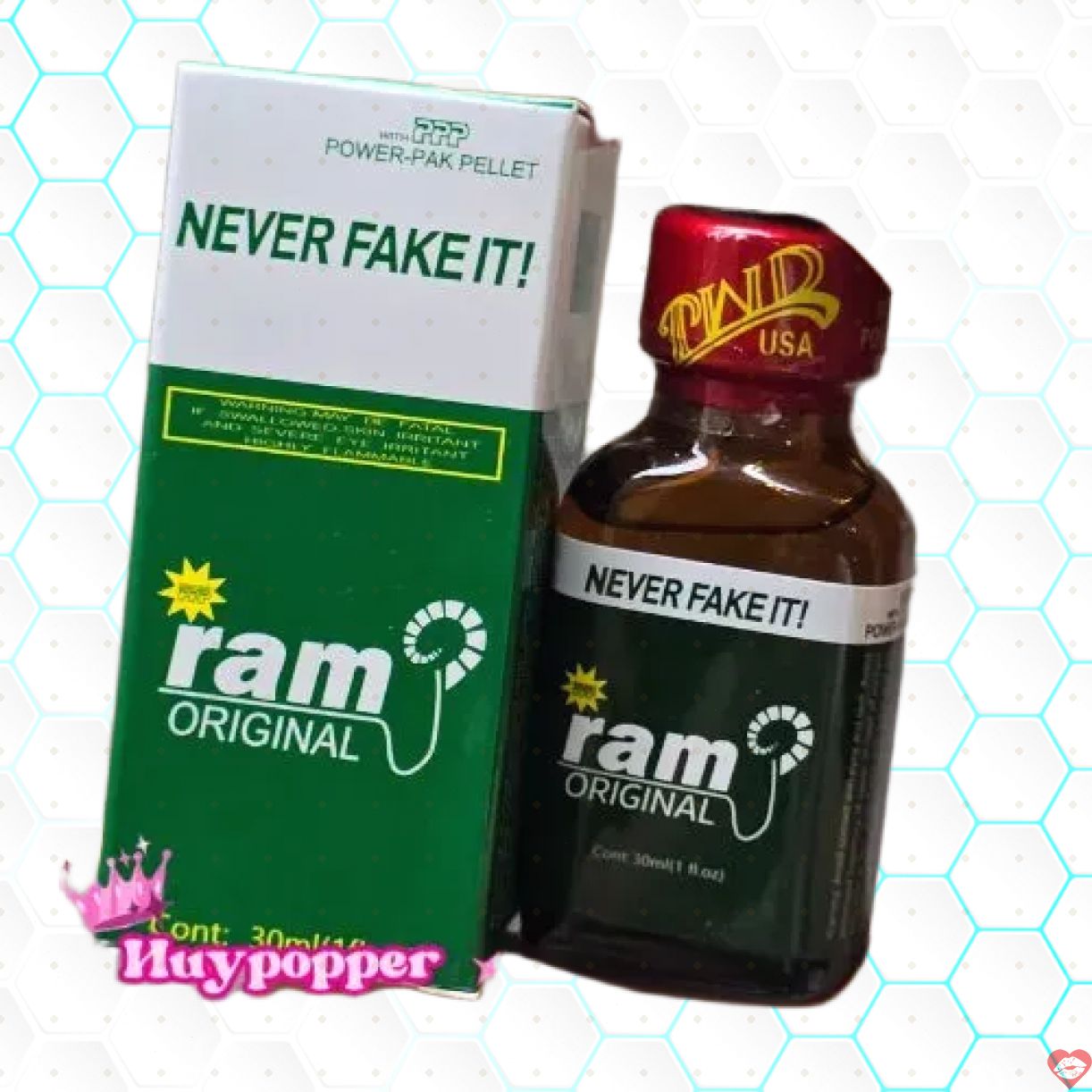 Popper Ram 30ml PWD chính hãng tăng khoái cảm, uy tín, an toàn 