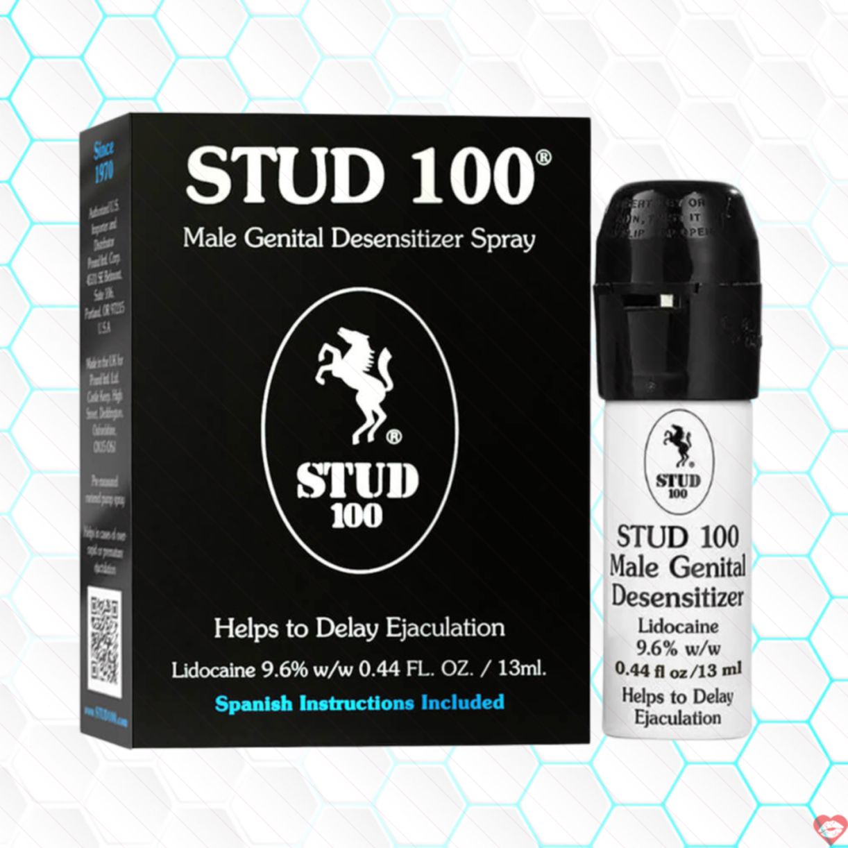 Stud 100 chai xịt 13ml tăng cường thời gian quan hệ bền bỉ 